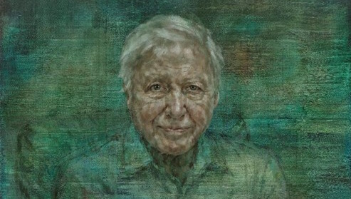 David Attenborough portrait