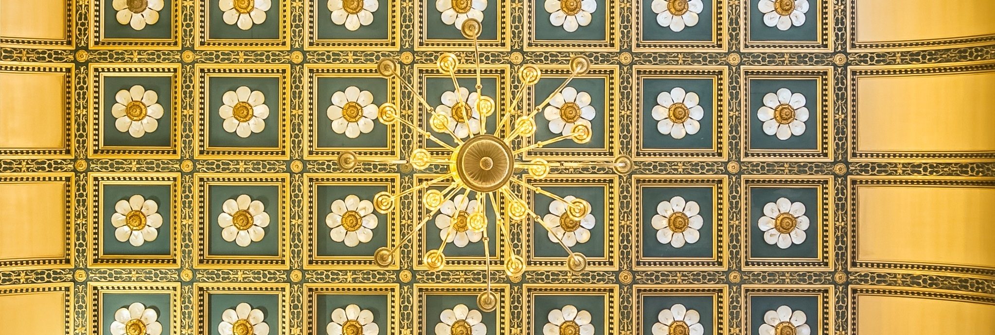 Ceiling of a room